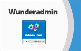 Wunderadmin - magento admin skin