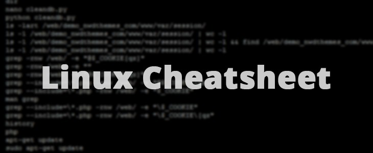 Linux Cheatsheet